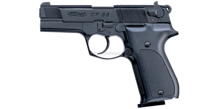 Пистолет Walther  CP 88 черн с черн пласт накладками
