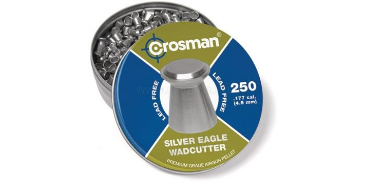 Пули 4,5 Crosman Silver Eagle WC (250)шт.