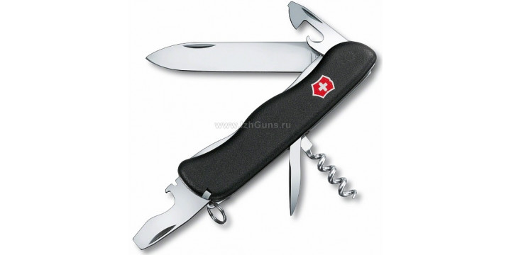 Нож для спецслужб с фиксатором лезвия NOMAD черный 0.8353.3