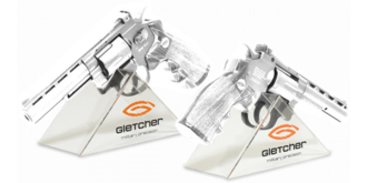 Подставка под пистолет с логотипом Gletcher(револьверы).