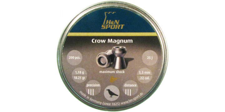 Пули 5,5 H-N Crow Magnum (200шт)