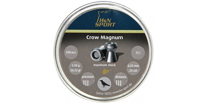 Пули 6.35 H-N Crow Magnum (200шт)