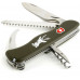 Нож перочинный Victorinox Hunter с фиксатором лезвия 13 функций зеленый 0.8873.4