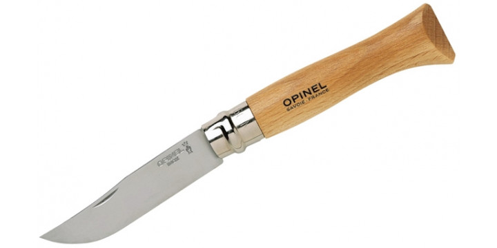 Нож Opinel 9 inox, нерж.сталь