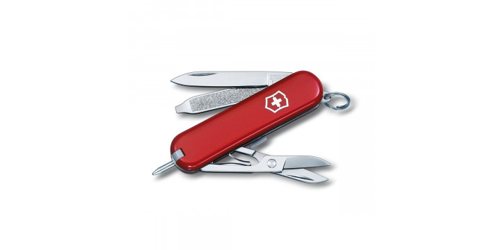 Нож брелок Victorinox Classic Signature красный 58мм 0.6225