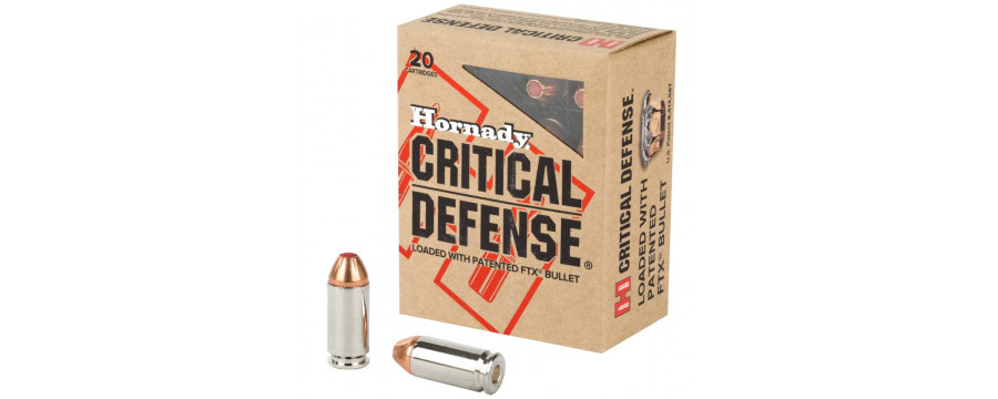 Патрон 40 S-W FTX CD 165гр Hornady(20шт)